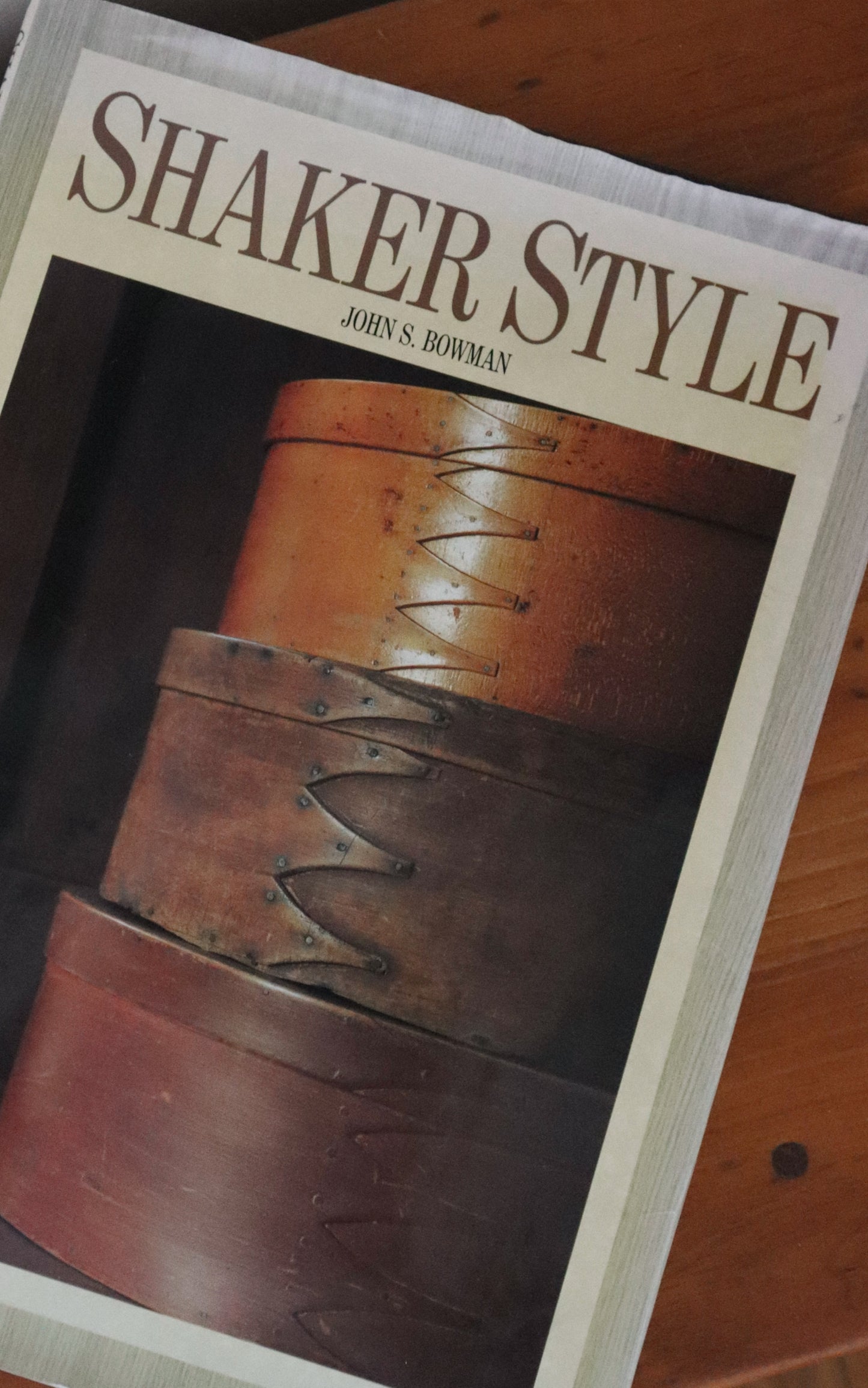 "Shaker Style" Coffee Table Book