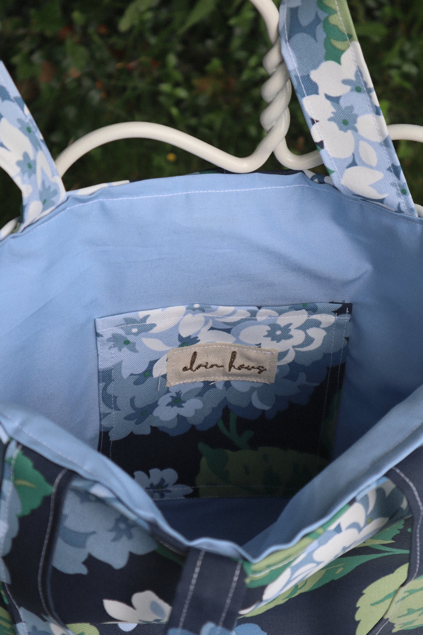 Blue Hydrangea Tote Bag