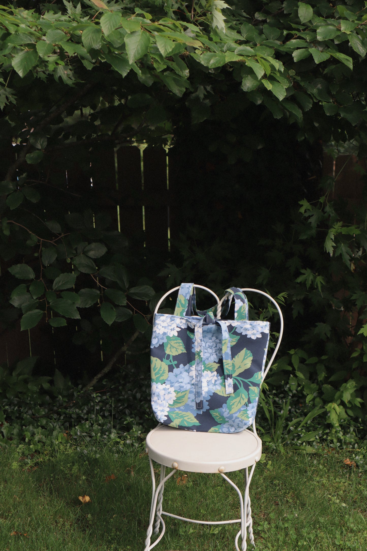Blue Hydrangea Tote Bag