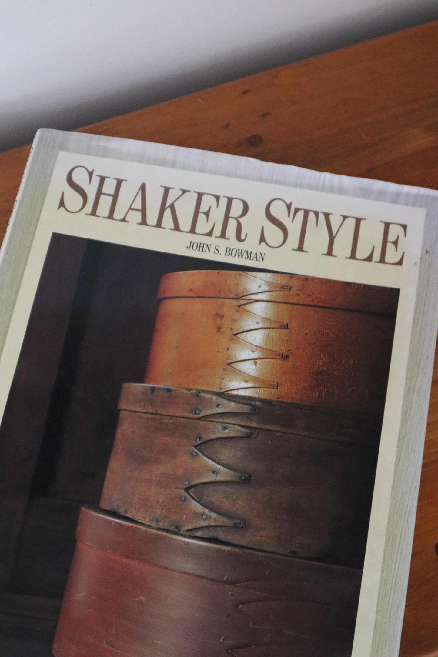 "Shaker Style" Coffee Table Book