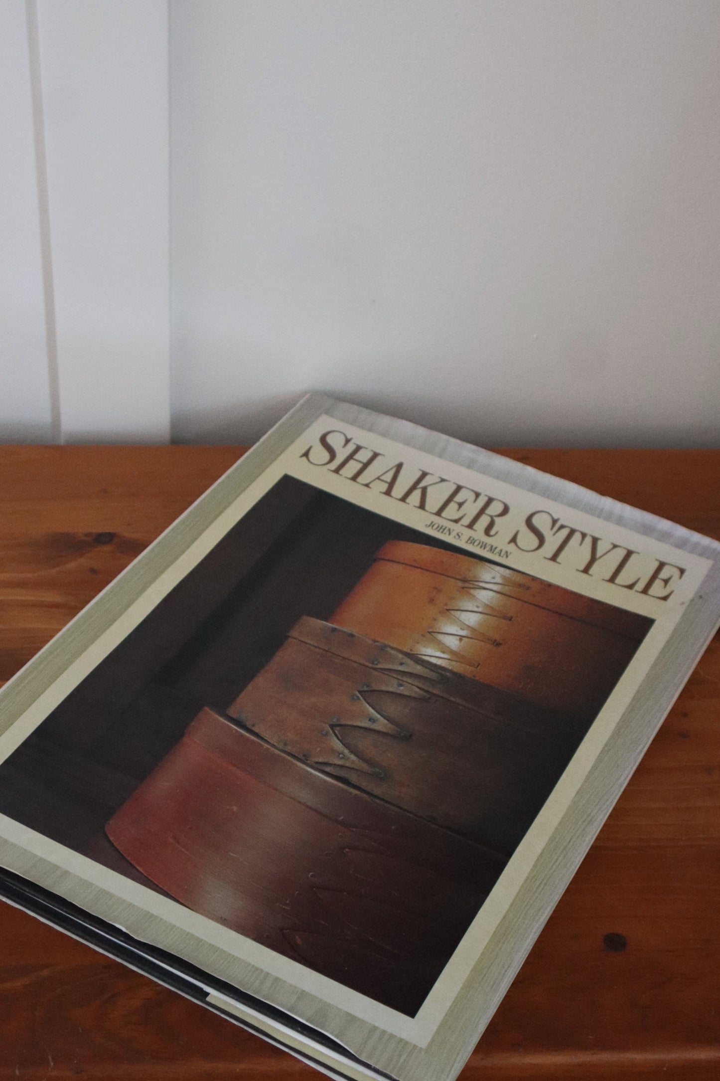 "Shaker Style" Coffee Table Book