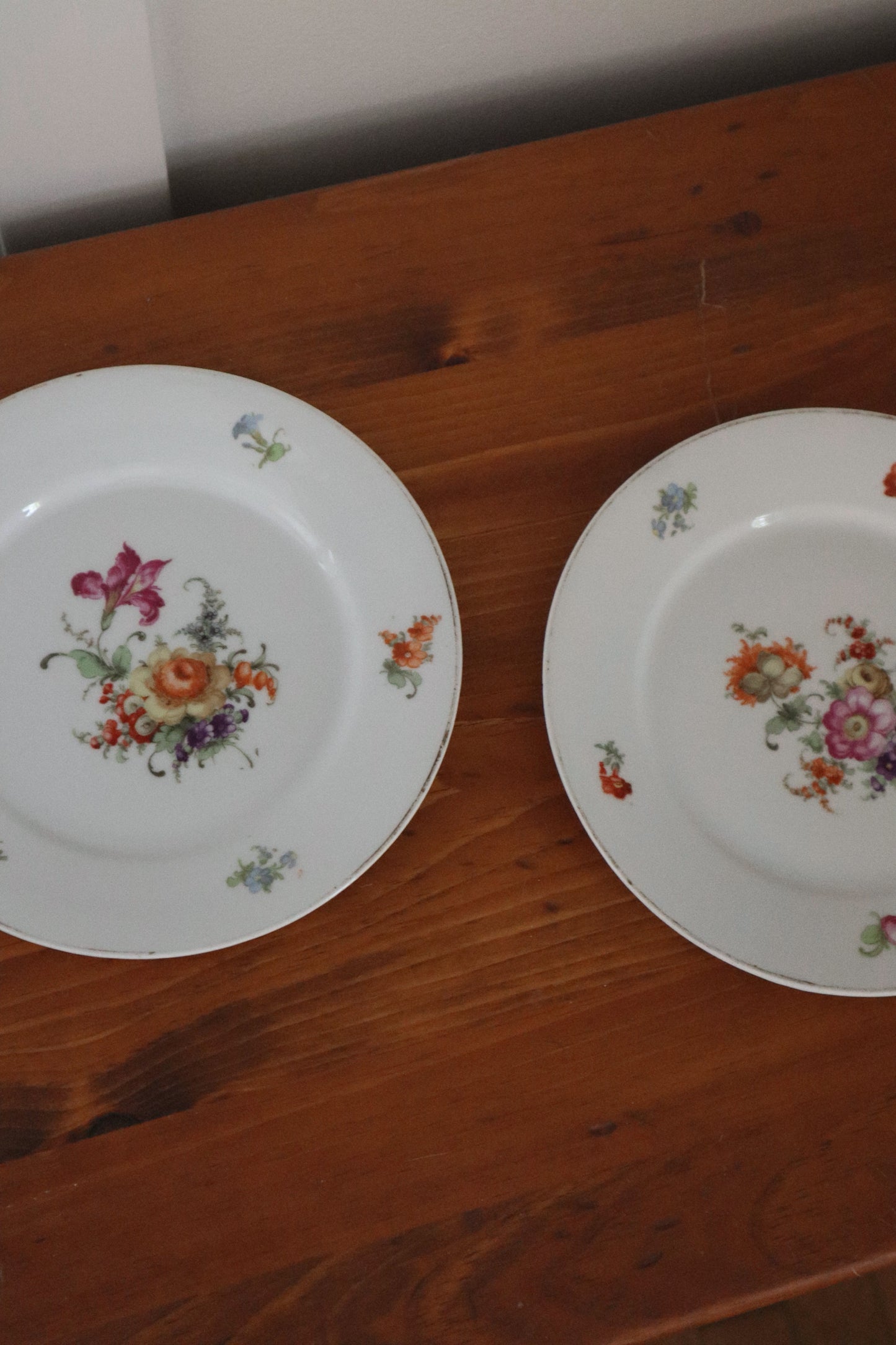 Decorative German Plates (set of two)