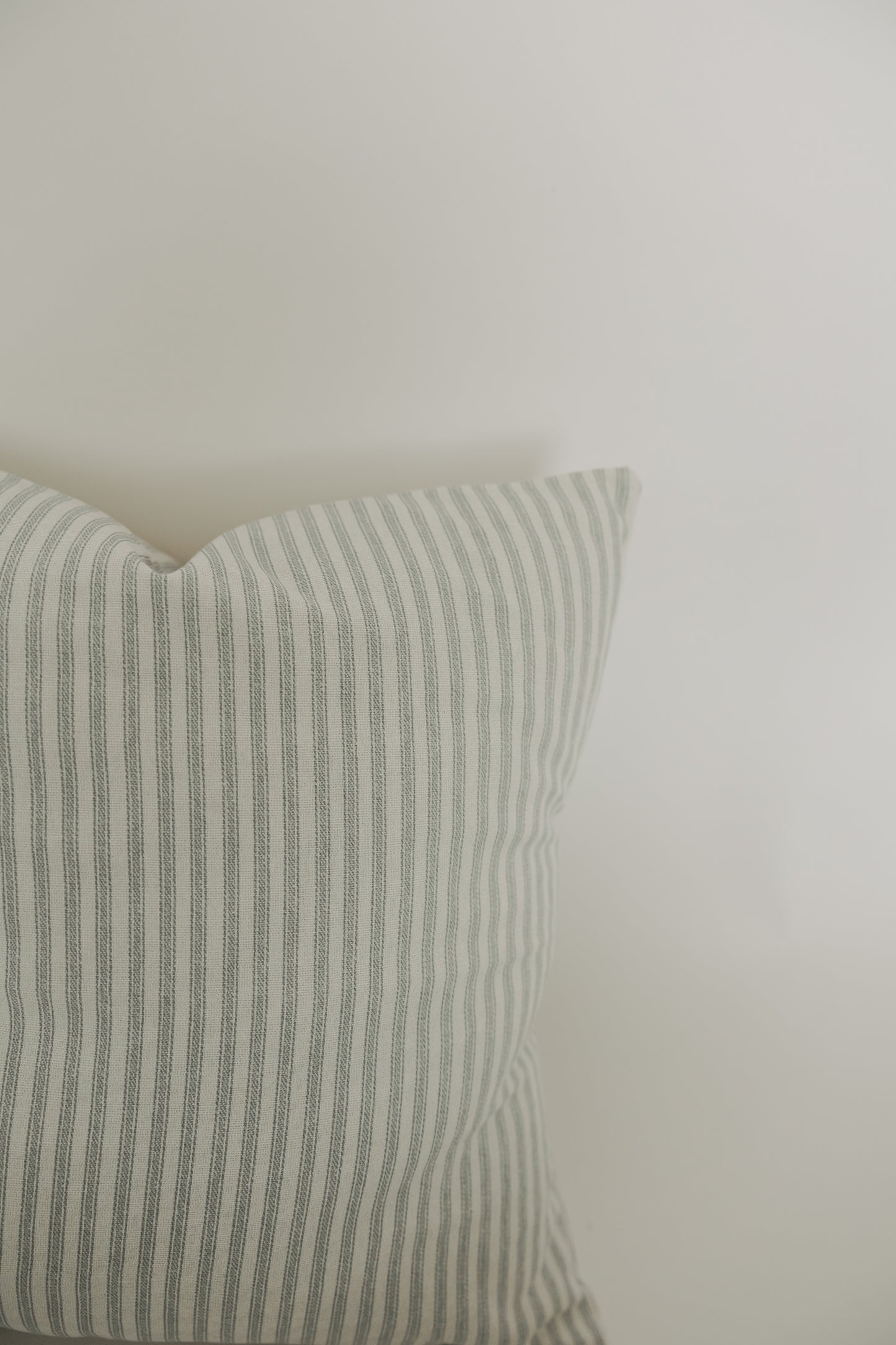 Striped Farmhouse Throw Pillow Cover