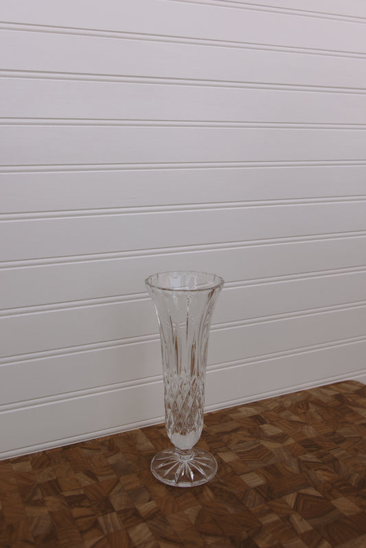 ornate glass vase