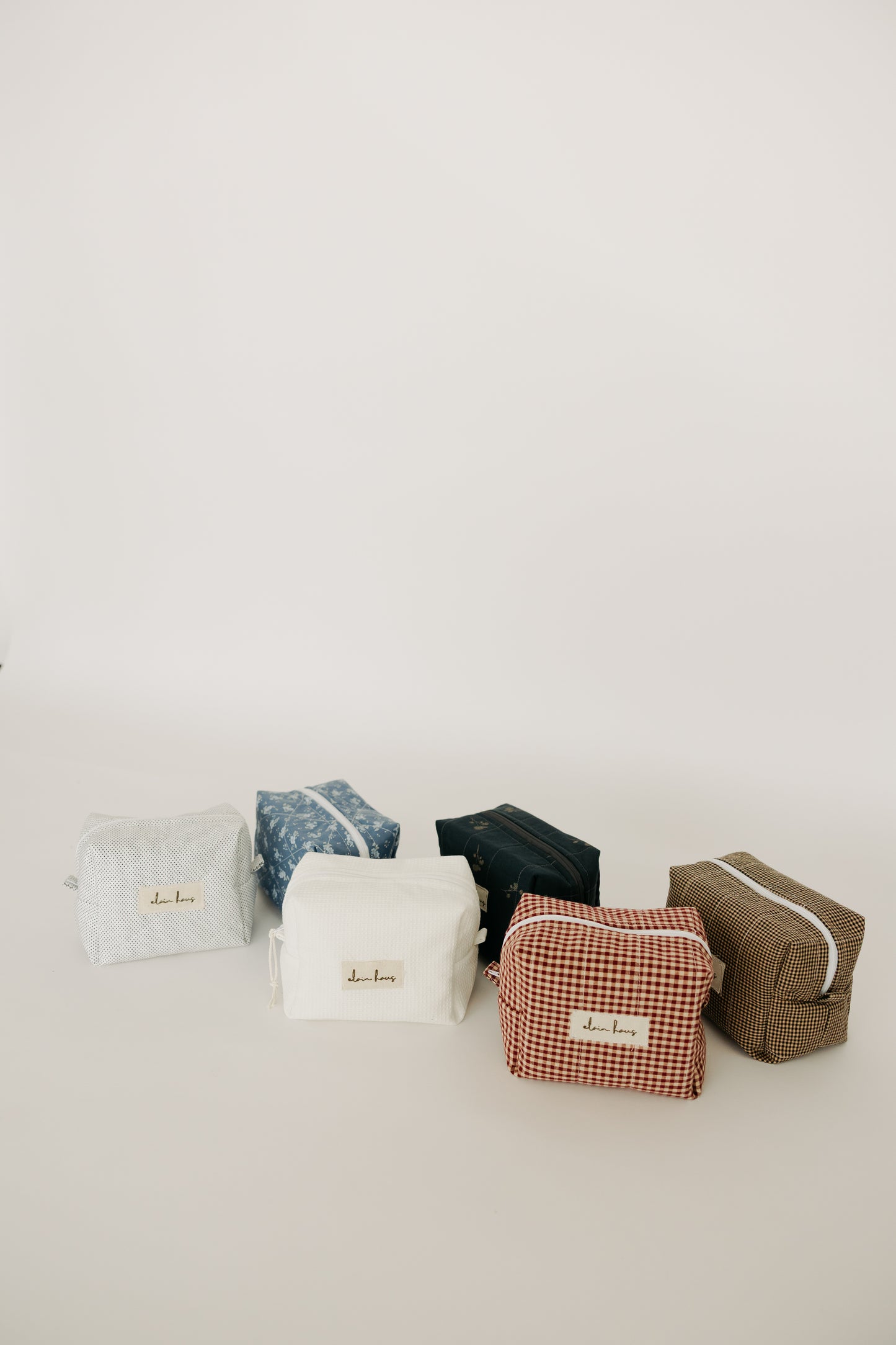 White Waffle Toiletry Bag