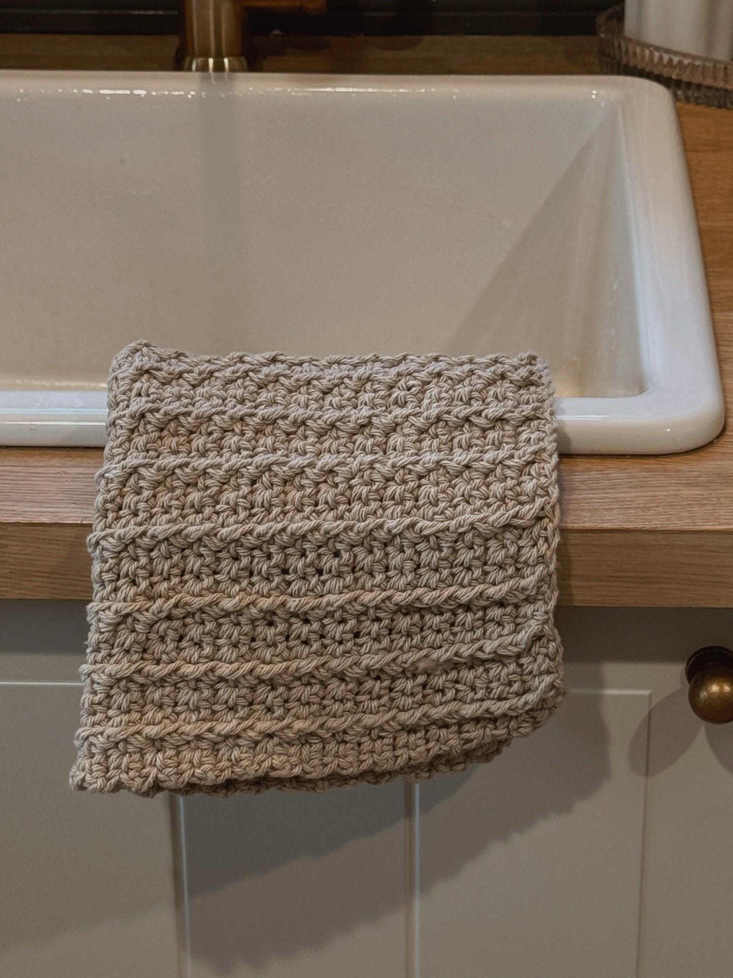 Crocheted Dish Towel