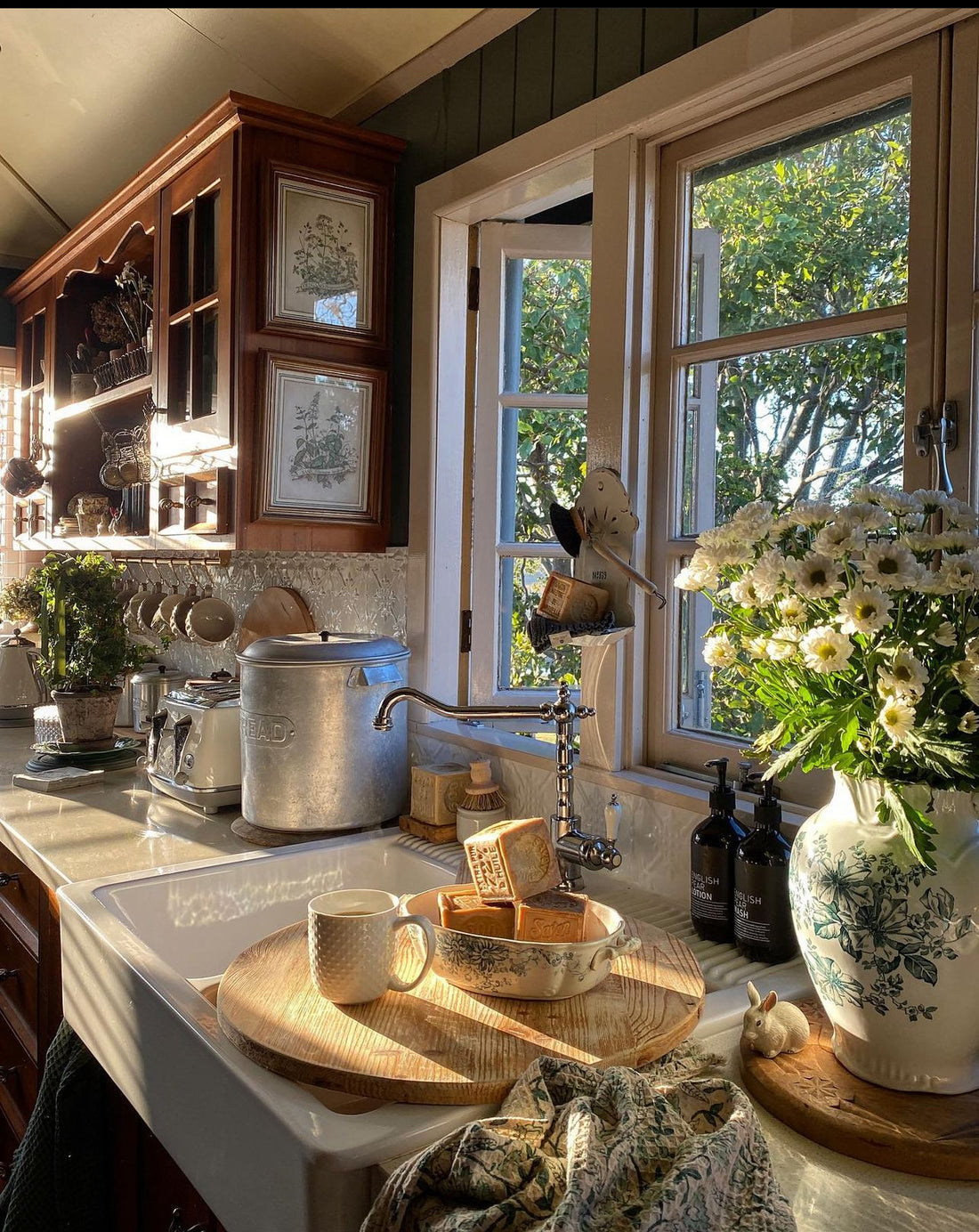 European Cottage Inspired Kitchen