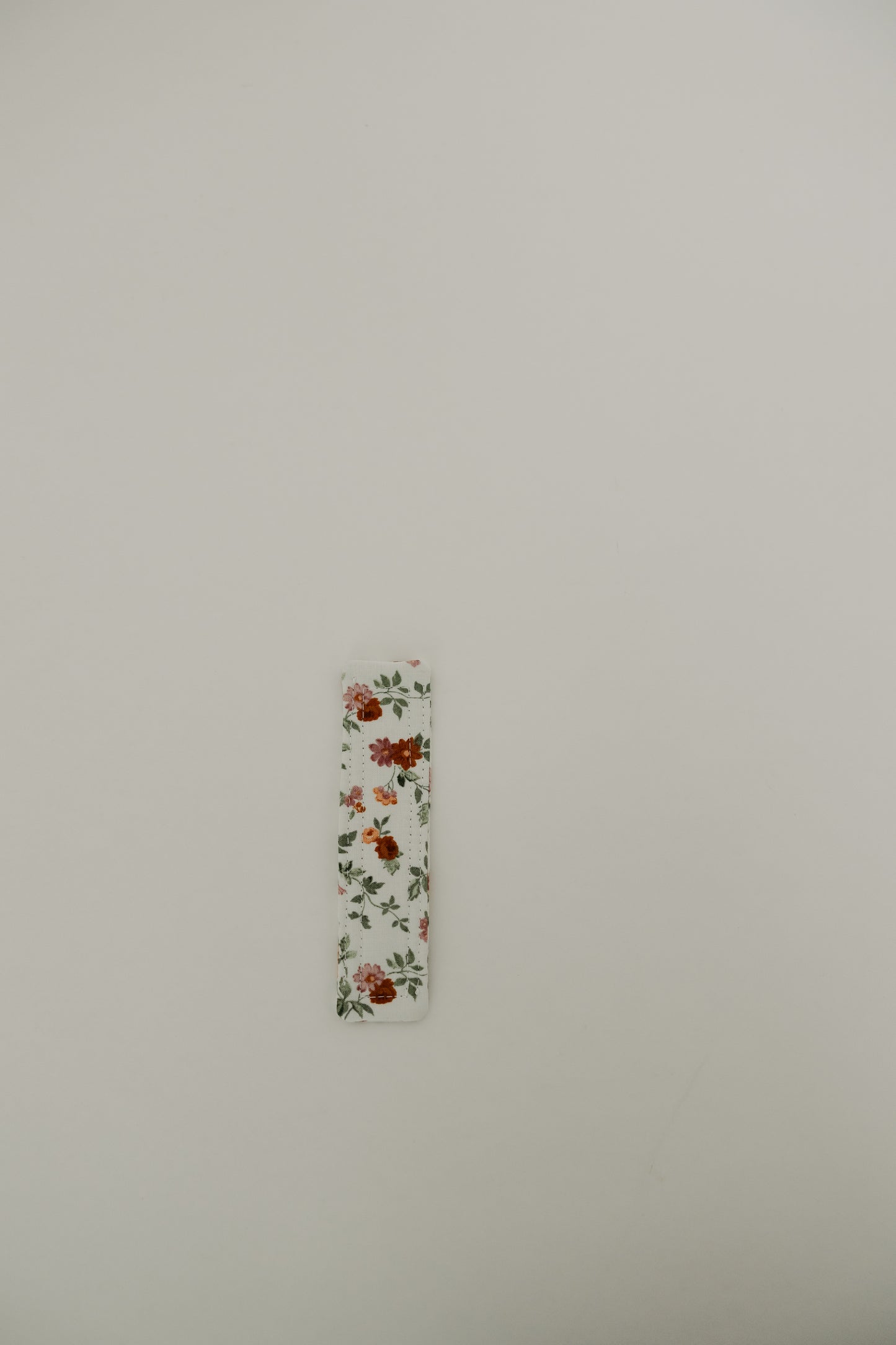 White Floral Bookmark