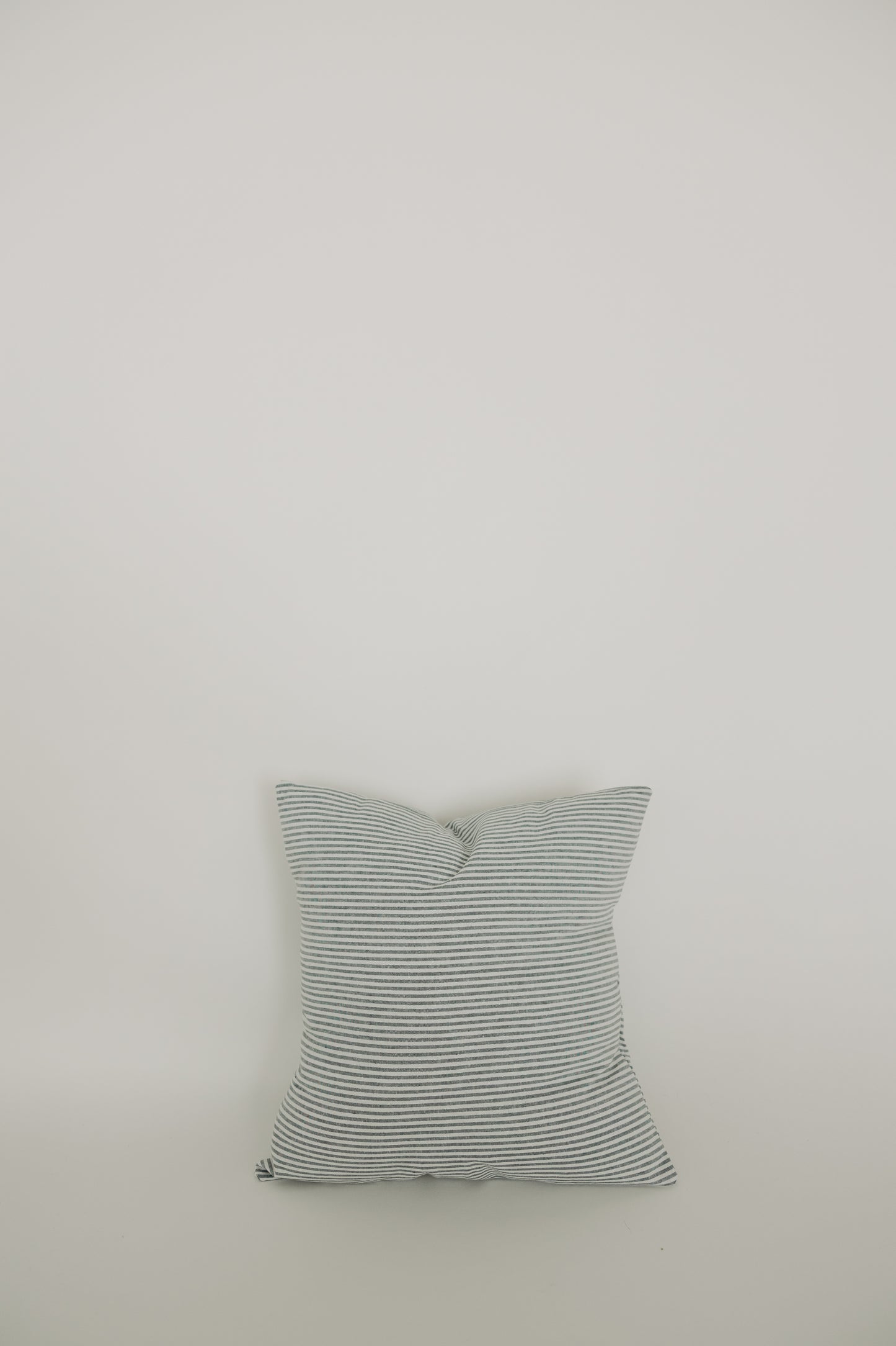 Blue & White Striped Throw Pillow Cover
