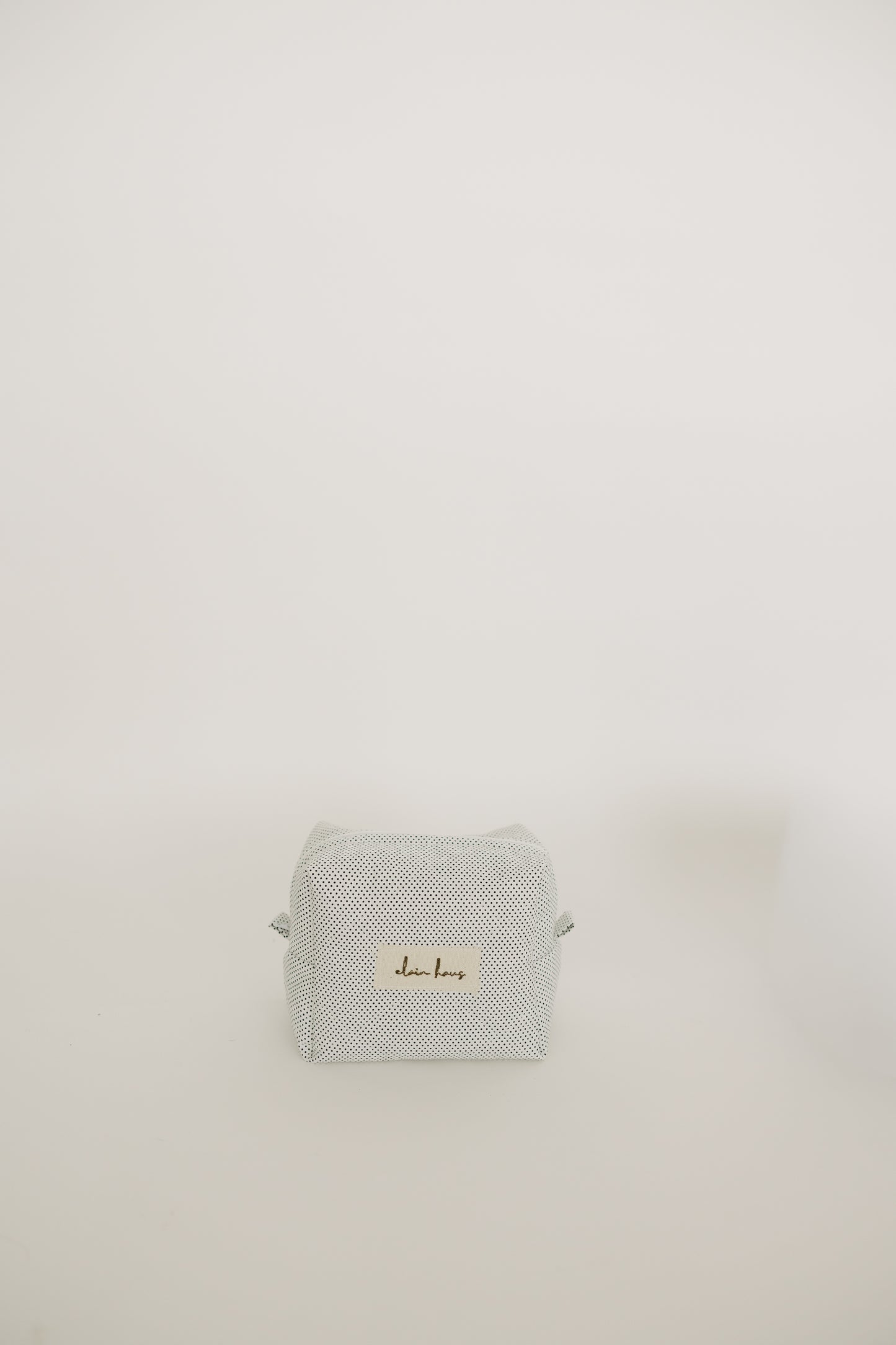 Quilted Polka-a-Dot Toiletry Bag